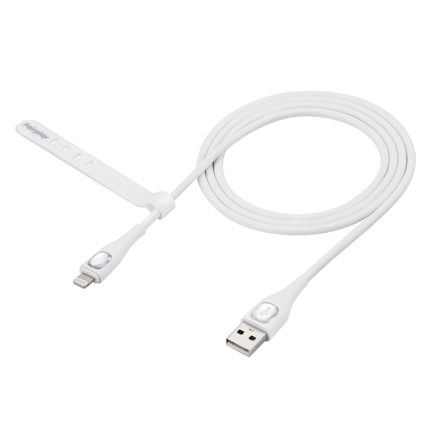 Cable chargeur usb-a vers lightning 12w 1m/2m