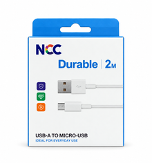 Cable Micro usb 2M NCC