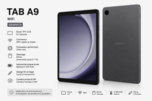 Samsung Galaxy Tab A9 64go – WiFi – Graphite
