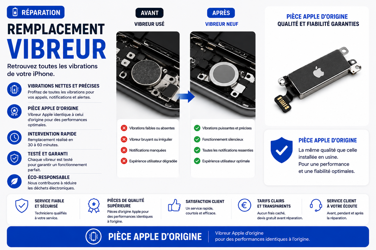 Réparation iPhone 8 Plus