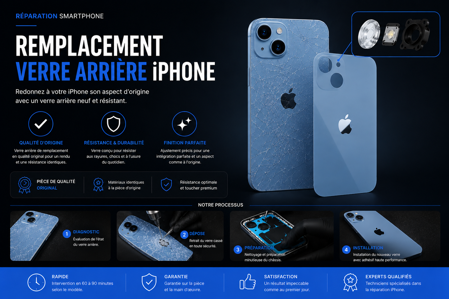 Réparation iPhone 8 Plus