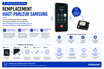 Réparation Samsung A70 (A705F)