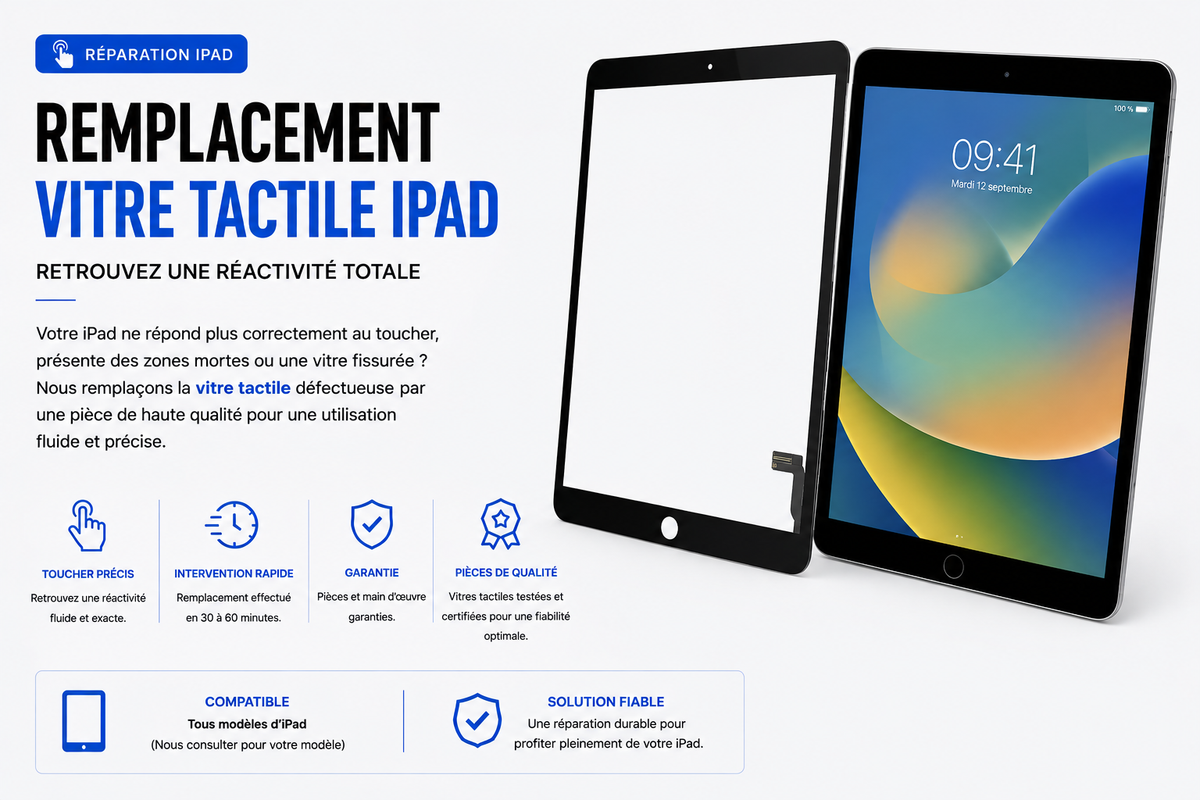Réparation iPad mini 3