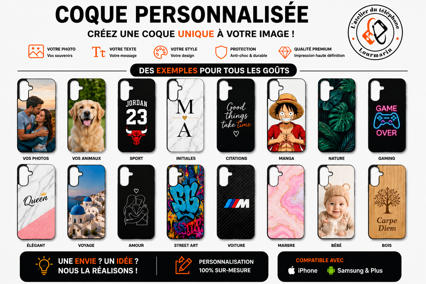 Coque personalisée