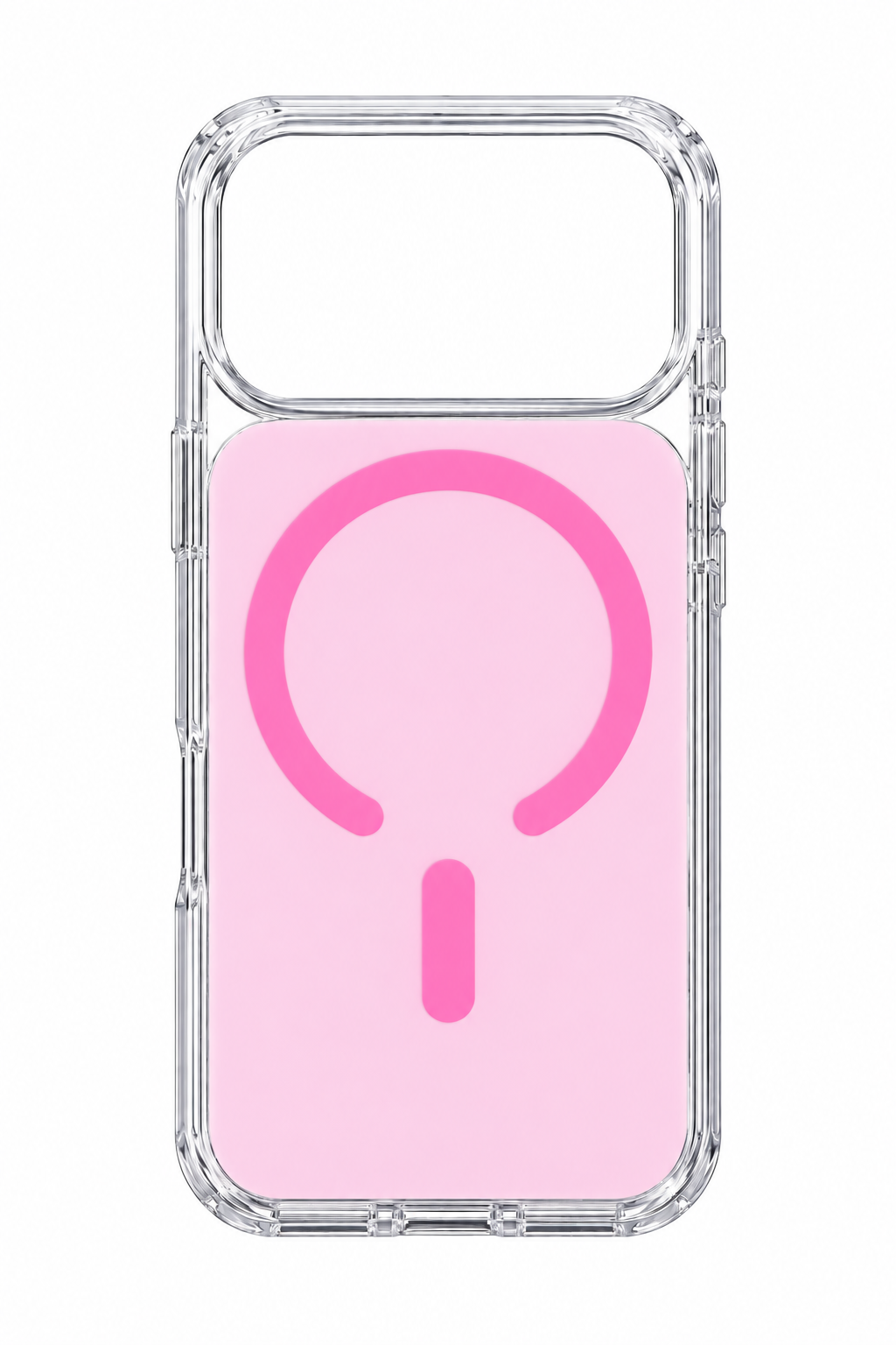 Coque MagSafe fond rose